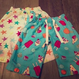 2for1 gap pajama shorts